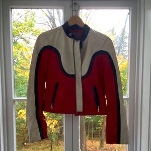 Saks Fifth Avenue 548 Leather Jacket